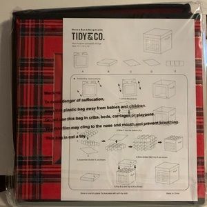 🎄Tidy & Co. Multi-Purpose Collapsible Storage 12”x12”x12”